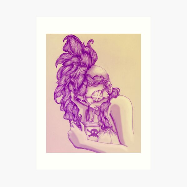 Poison Sip Art Print