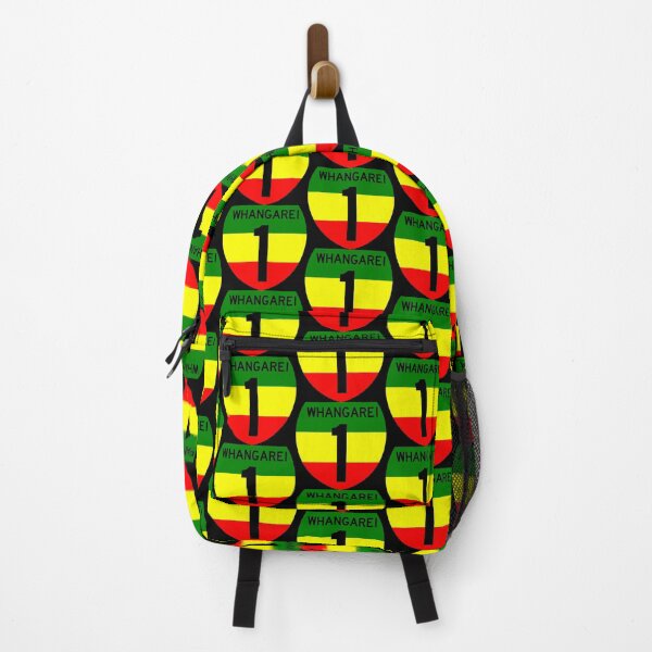 Item preview, Whangarei Highway 1 in Rasta Colours designed and sold by Kiwidom.