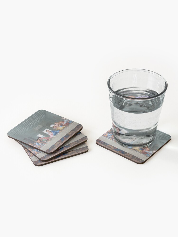 Alternate view of The Last Supper Office Edition Coasters (Set of 4)