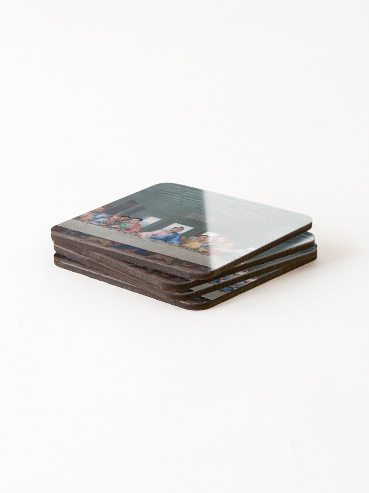 Alternate view of The Last Supper Office Edition Coasters (Set of 4)