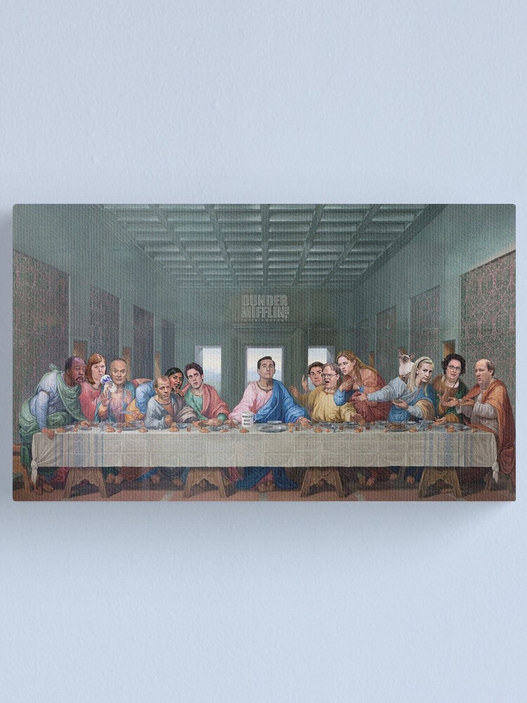 Alternate view of The Last Supper Office Edition Canvas Print