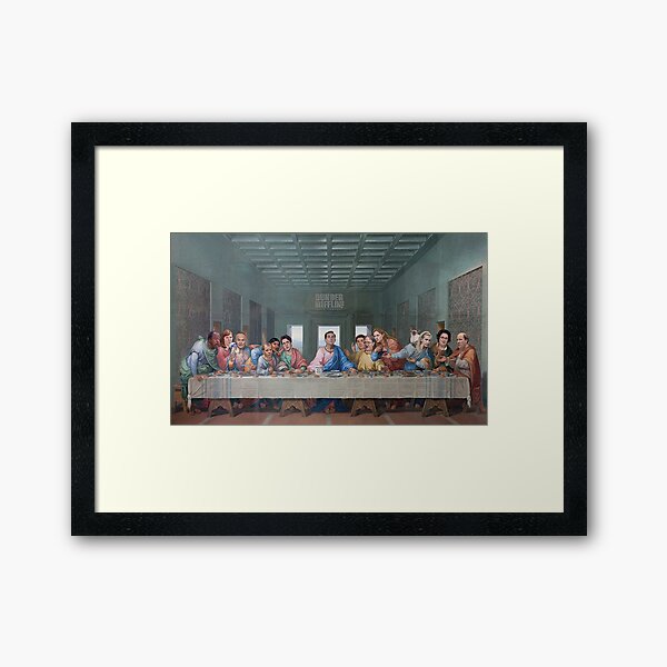 The Last Supper Office Edition Framed Art Print