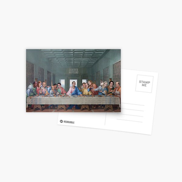 The Last Supper Office Edition Postcard