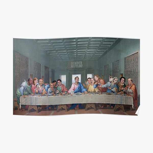 The Last Supper Office Edition Poster