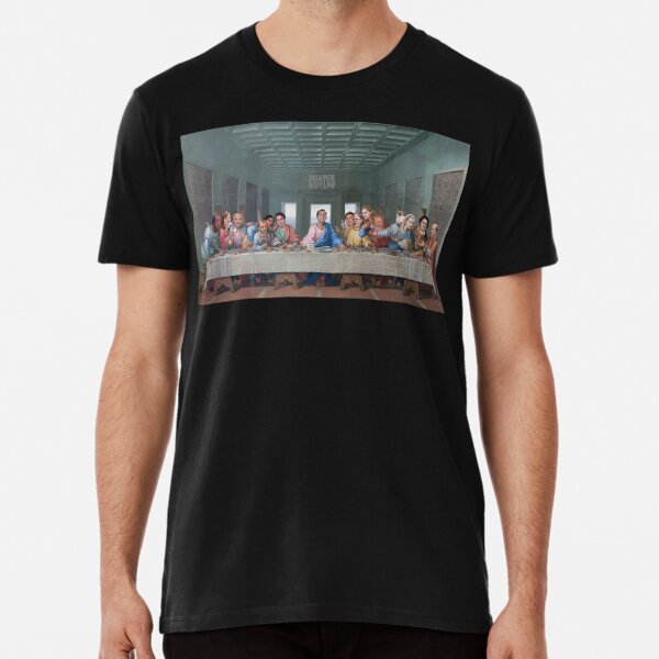 The Last Supper Office Edition Premium T-Shirt by Flakey-