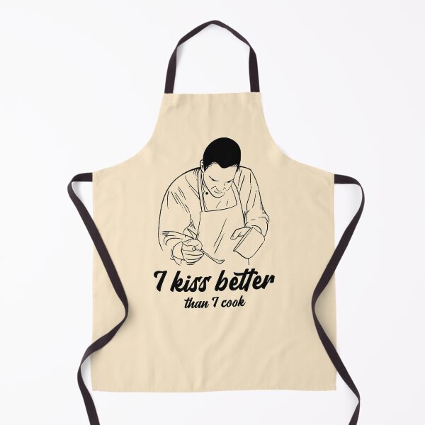 Item preview, Funny Kiss Cooking Chef Meme Black Plating designed and sold by javes93.