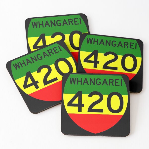 Item preview,  Whangarei 420 in Rasta Colours designed and sold by Kiwidom.
