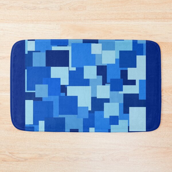 Item preview, Blue squares designed and sold by Textures4all.