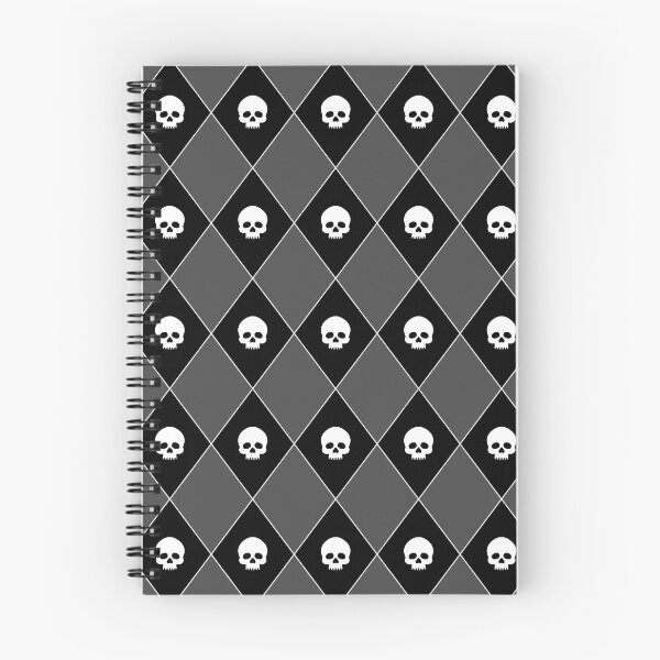 Item preview, Harlequin Skull Pattern (Gray) designed and sold by inatorinator.