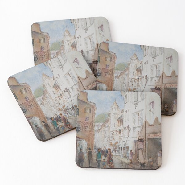 Item preview, After the rain, Italy watercolor painting  designed and sold by Almondtree.