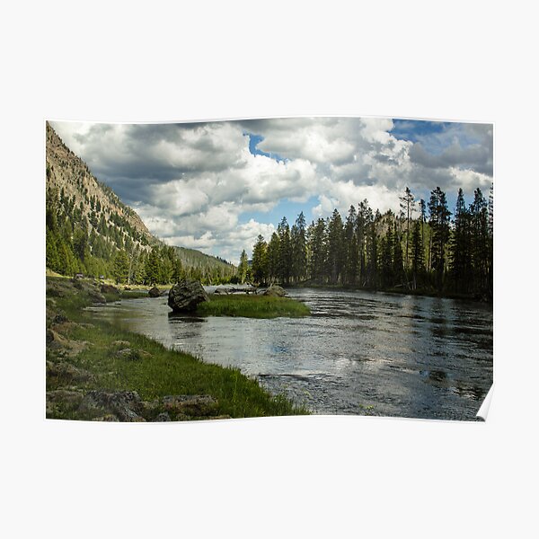 Snake River, Wyoming Poster