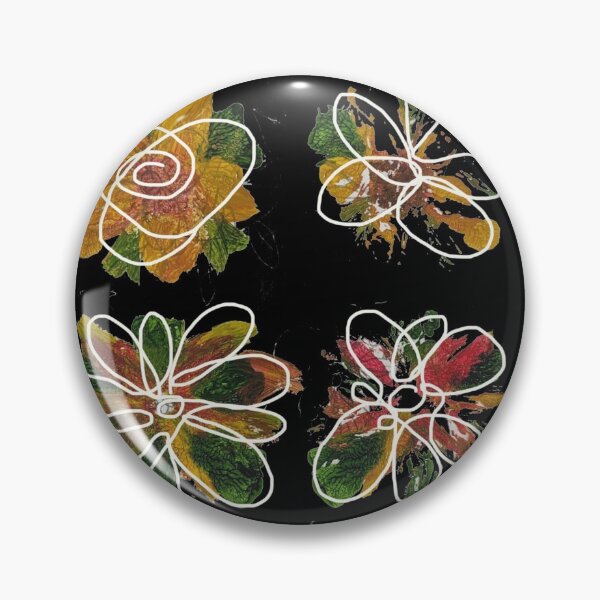 Item preview, bright night flowers designed and sold by brinks23.