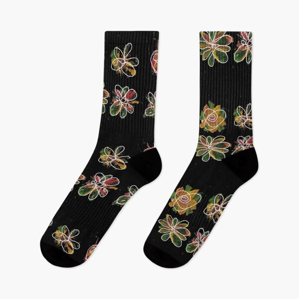 Item preview, bright night flowers designed and sold by brinks23.