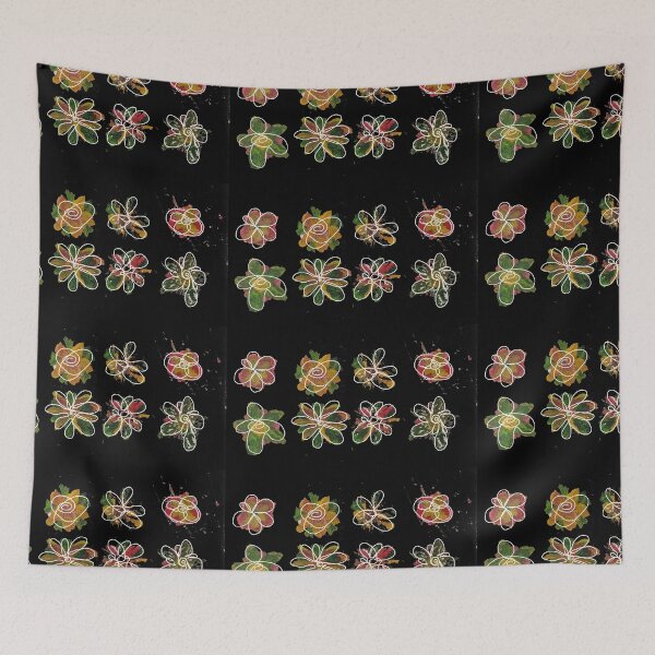 Item preview, bright night flowers designed and sold by brinks23.