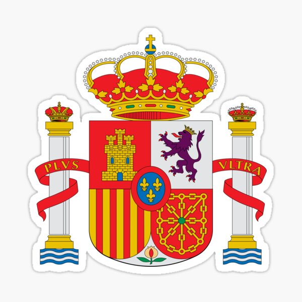 coat of arms on spanish flag