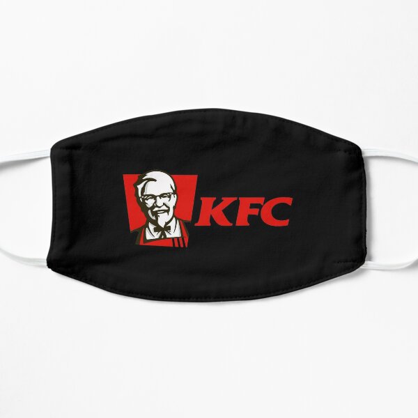 Fried Chicken Face Masks Redbubble - kfc item logo texture roblox