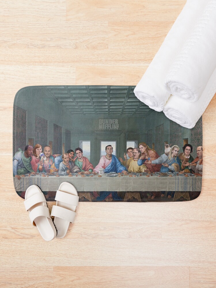 Alternate view of The Last Supper Office Edition Bath Mat
