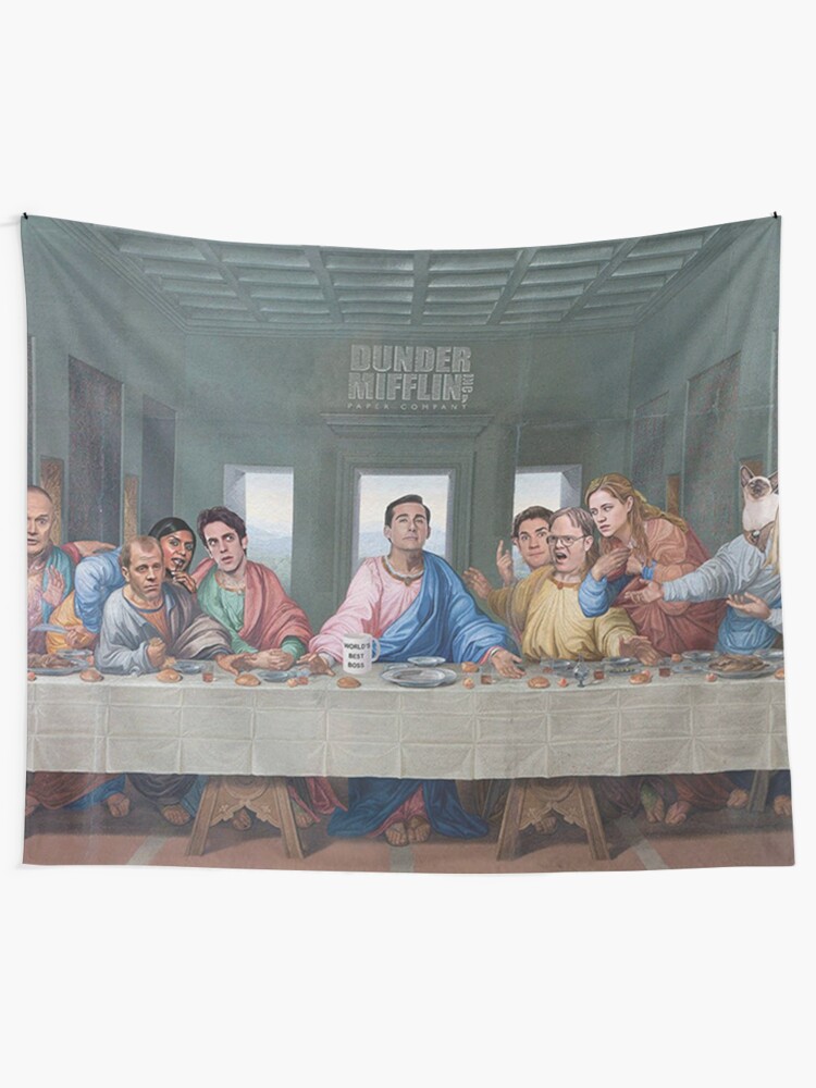 Alternate view of The Last Supper Office Edition Tapestry