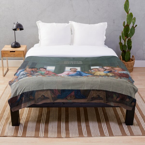 The Last Supper Office Edition Throw Blanket