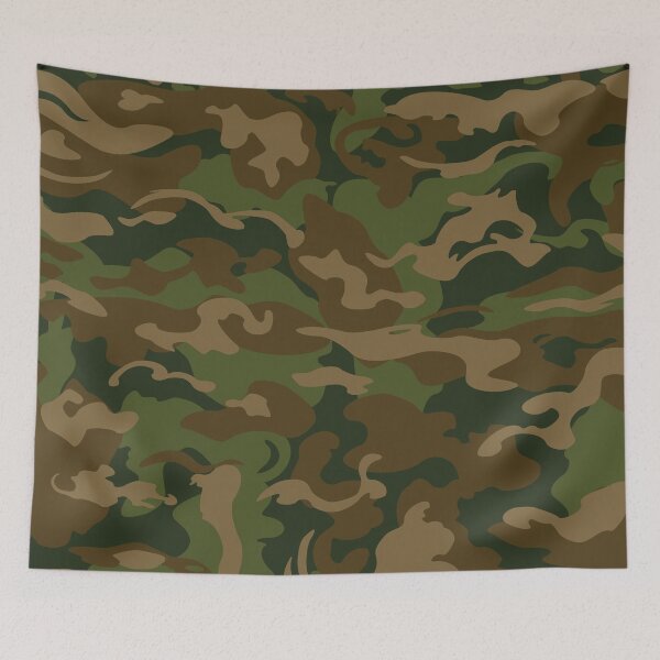 Item preview, Camo Style - Military Green Camouflage designed and sold by rclwow.
