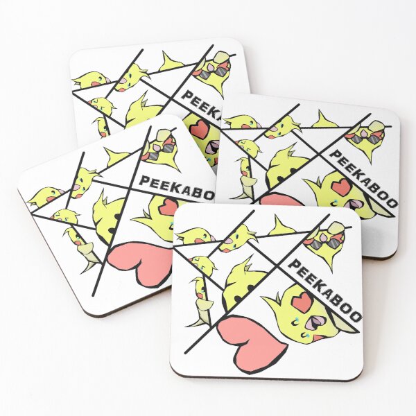 Item preview, Cockatiel Playing Peekaboo designed and sold by legitparrot.