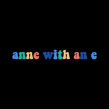 Vorschaubild zum Design Anne mit einem e von chiaraxnetflix