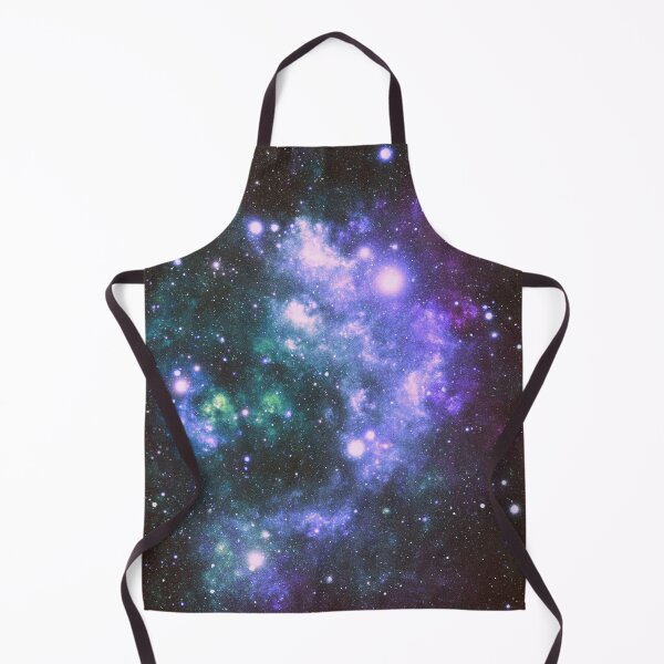Item preview, Galaxy Nebula Dark Violet Forest Green Teal designed and sold by 2sweetsDesign.