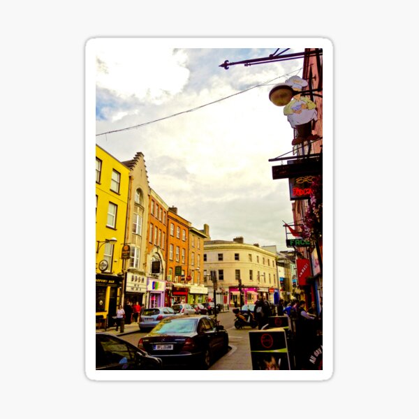 Cork City Street Scene 001 Sticker