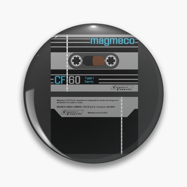 Item preview, Magmeco CF60 type 1 cassette (front and back) designed and sold by B-96-J.