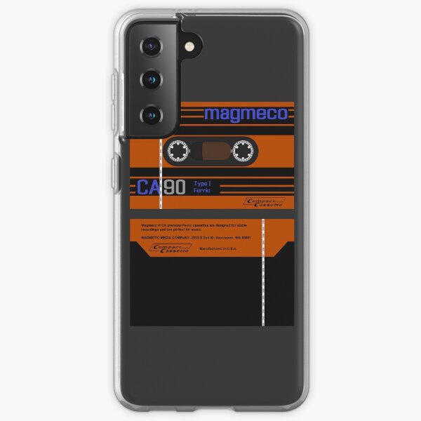 Magmeco CA90 type 1 cassette (front and back) Samsung Galaxy Soft Case