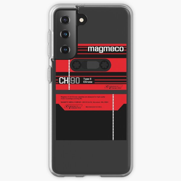 Magmeco CH90 type 2 cassette (front and back) Samsung Galaxy Soft Case