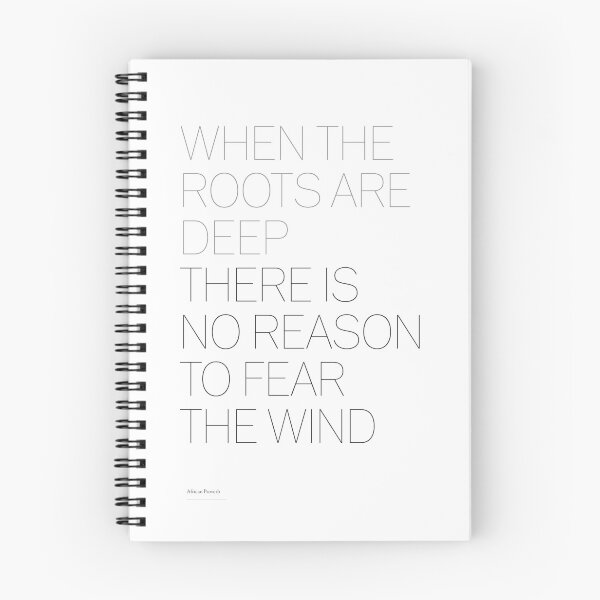 Item preview, When the roots are deep, there is no reason to fear the wind designed and sold by The Art of the  Pause.