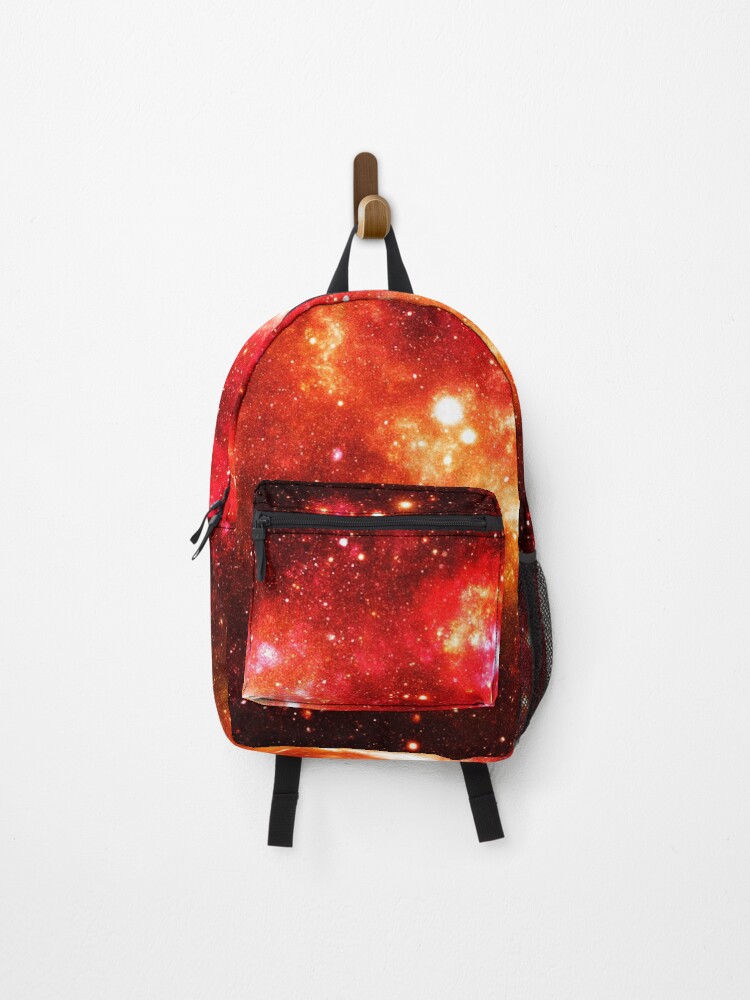 red galaxy backpack