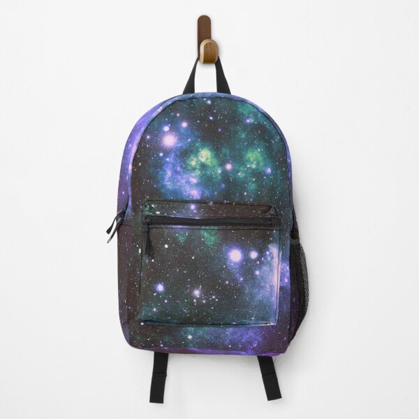 Item preview, Galaxy Nebula Dark Violet Forest Green Teal designed and sold by 2sweetsDesign.