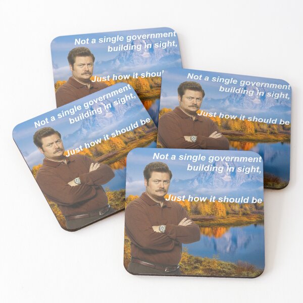 Item preview, Ron Swanson Quote Sticker designed and sold by dacegod17.