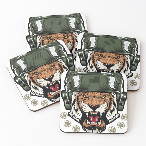 Item preview, ANGRY TIGER ARMY SOLDIER designed and sold by JoisDraw.