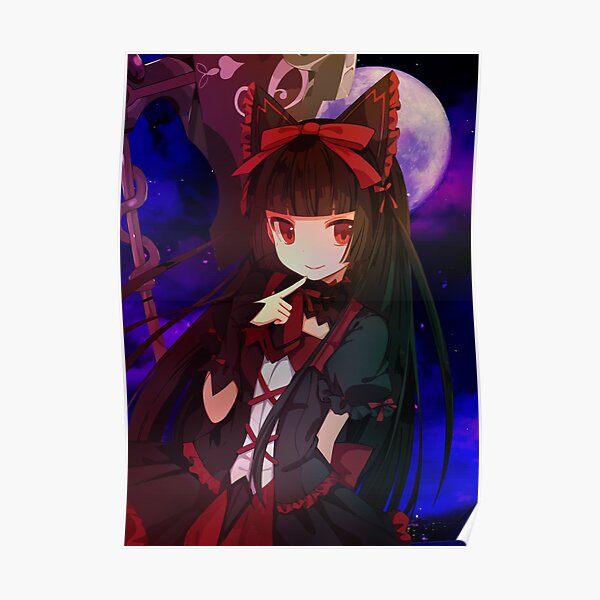 Rory Mercury Anime Girl Poster
