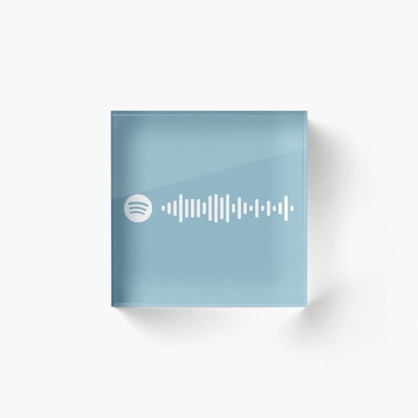 Lay All Your Love On Me Spotify Code From Mamma Mia! Soundtrack Acrylic Block