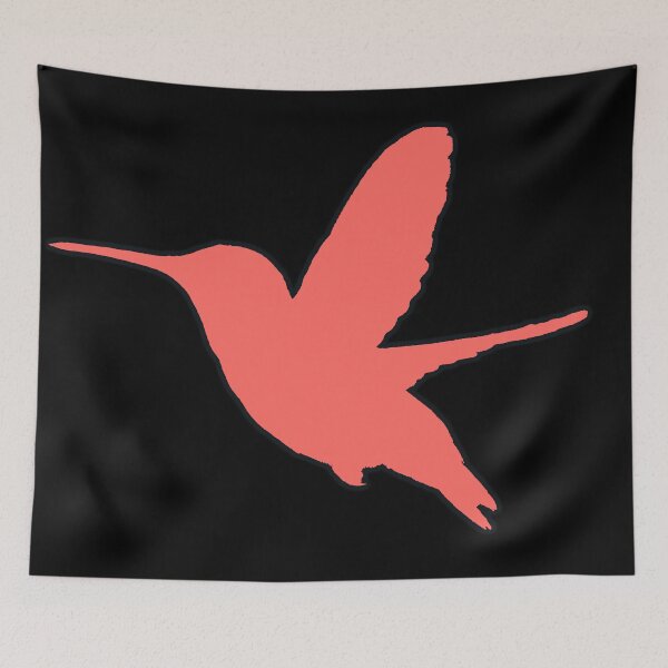 Artikelvorschau, Pastellroter Kolibri entworfen und verkauft von PhotoCaptures.