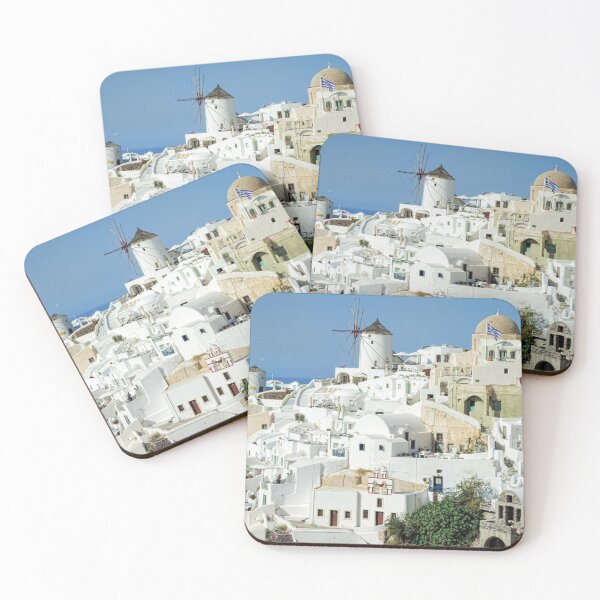 Item preview, Windmills - Santorini designed and sold by Marilyn Harris.