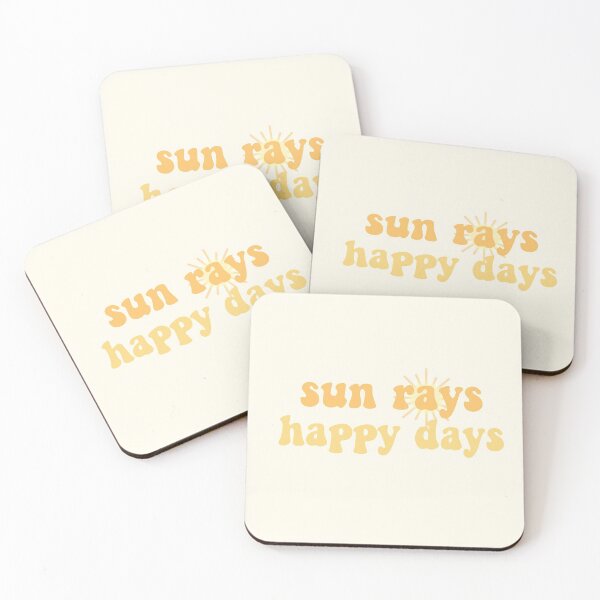 Item preview, Sun Rays Happy Days designed and sold by Stickers-By-Sam.