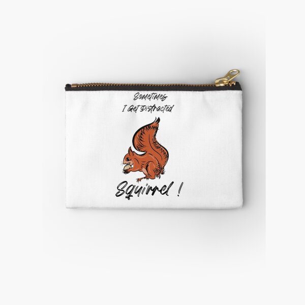 Item preview, Sometimes I Get Distracted Squirrel T Shirt Funny Animal Shirt | funny squirrel t-shirt  designed and sold by KARTICK DUTTA.