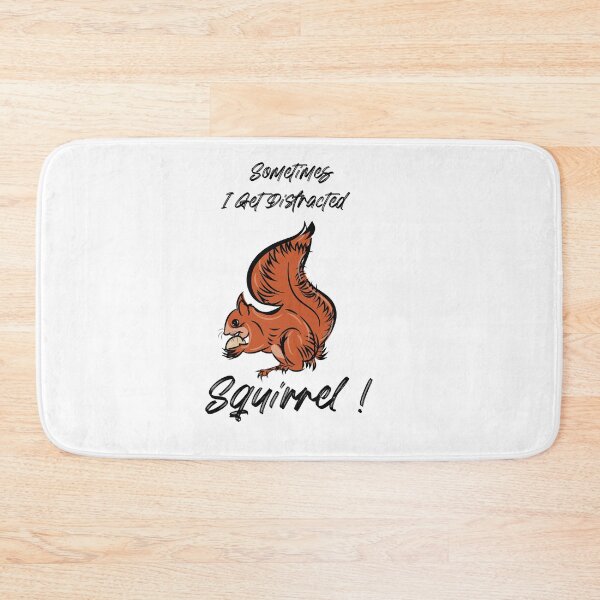 Item preview, Sometimes I Get Distracted Squirrel T Shirt Funny Animal Shirt | funny squirrel t-shirt  designed and sold by KARTICK DUTTA.
