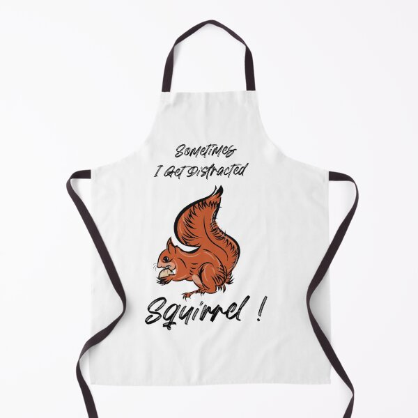 Item preview, Sometimes I Get Distracted Squirrel T Shirt Funny Animal Shirt | funny squirrel t-shirt  designed and sold by KARTICK DUTTA.