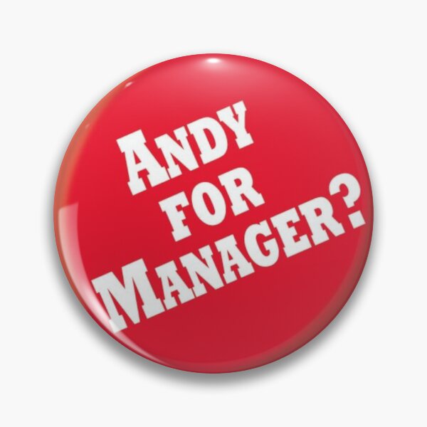 Item preview, Andy for manager? designed and sold by Preppy Positivity.