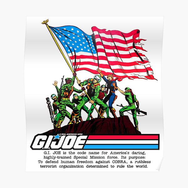 G I Joe Posters Redbubble