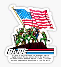 G.I. Joe 1982 - Stars and Stripes Forever Sticker