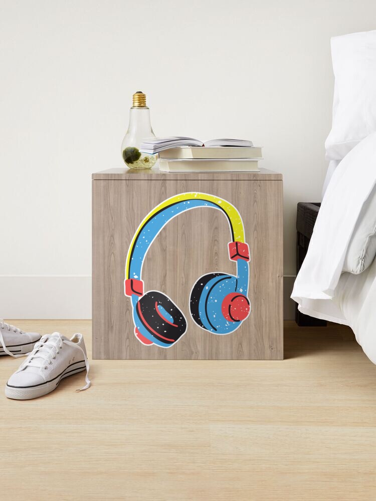 DJ Headphones, Music, Pop Art, Graffiti