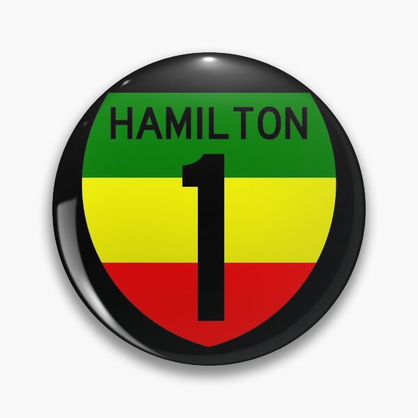 Item preview, Hamilton Highway 1 New Zealand in Rasta Colours designed and sold by MY NEW ZEALAND.