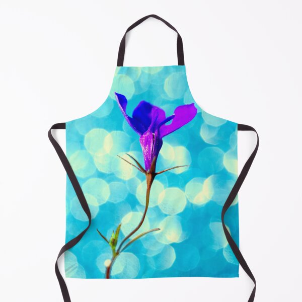 Item preview, Purple Lobelia Flower designed and sold by FOLK ART FUSION by heidiannemorris.